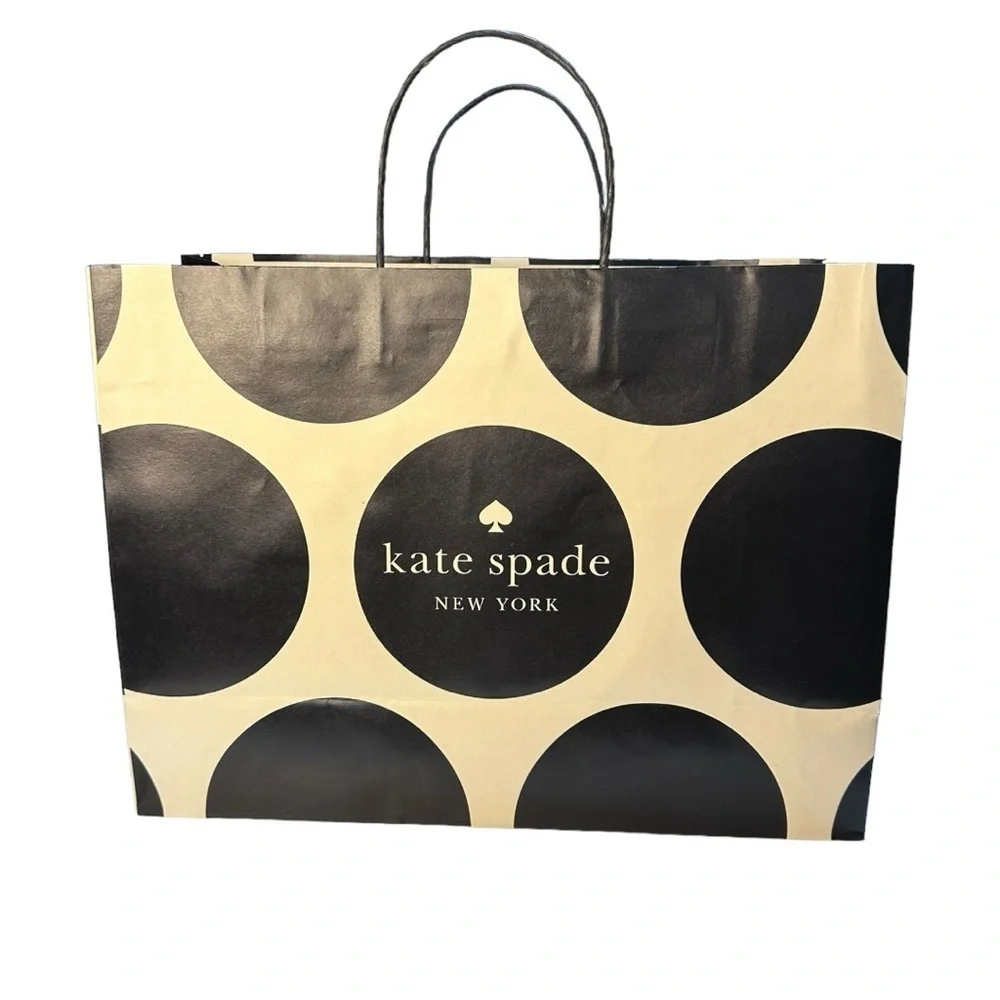 Kate Spade ♠️ Reusable Paper Shopping / Gift Bag - Picture 4 of 6